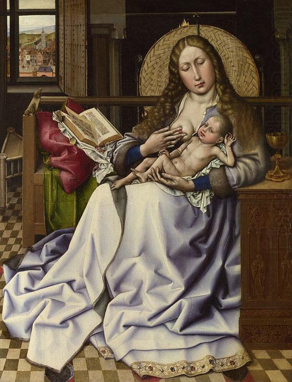 The Virgin and Child before a Fire-screen (nn03), Robert Campin